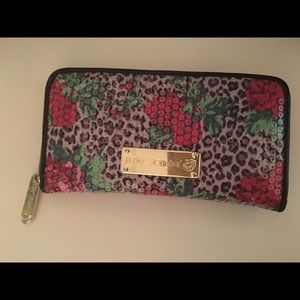 Betsey Johnson Zip Around Wallet