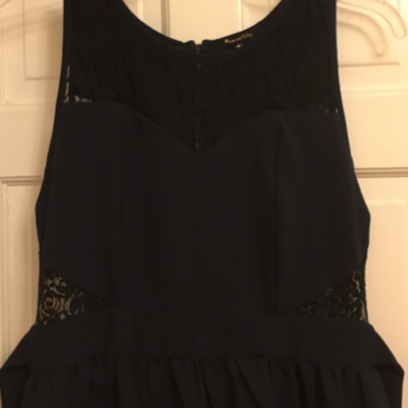 Navy Blue Dress - Picture 2 of 3