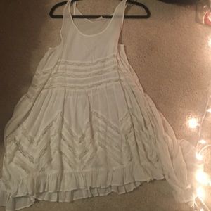 white free people dress