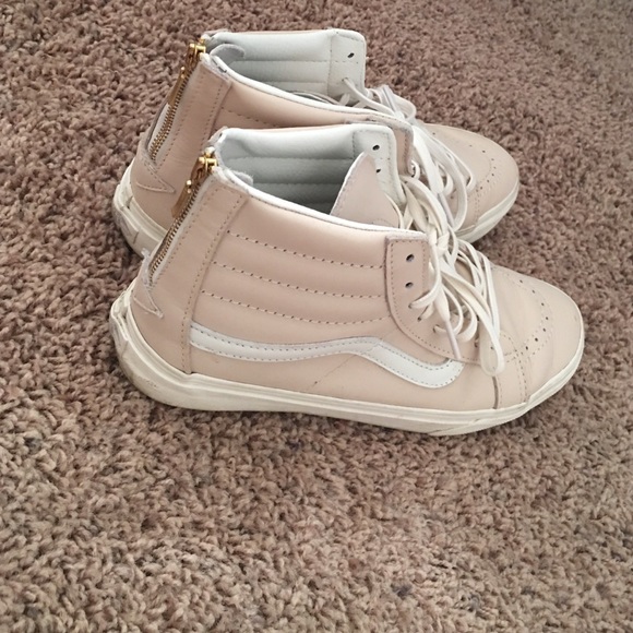 Leather vans