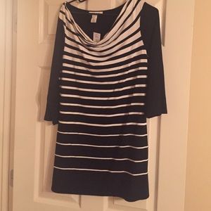 WHBM stripped Tunic NWT