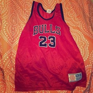 Jordan Bulls jersey tank top