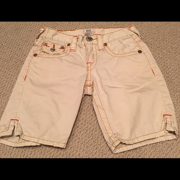 TRUE RELIGION Girls Kids Bermuda Shorts Size 10