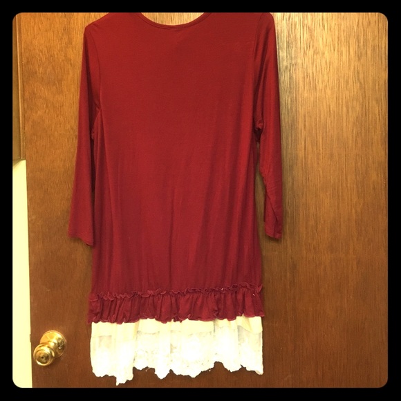 Red Long shirt