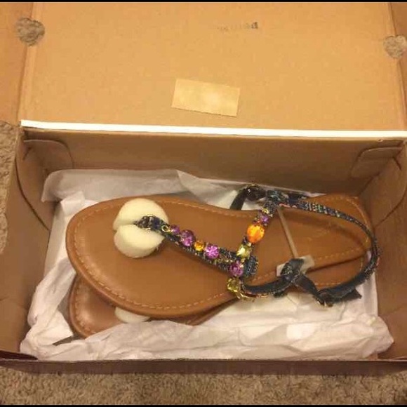 Brand new sandals