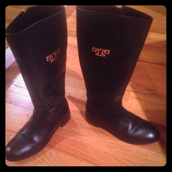 Tory burch black boots