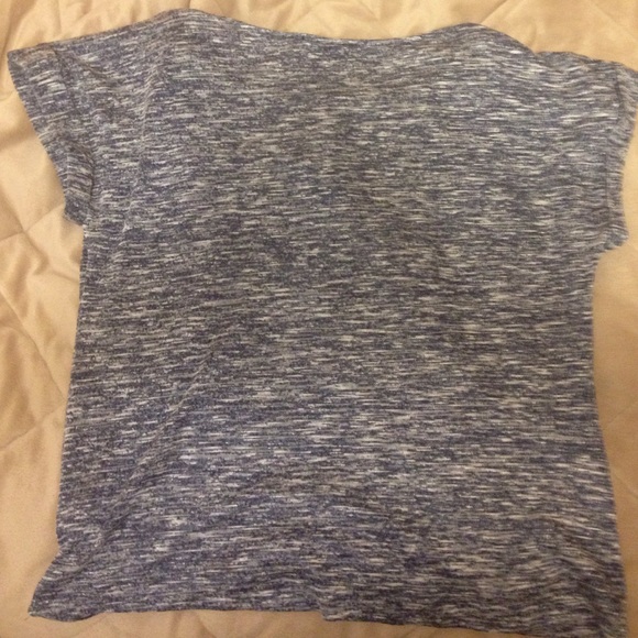XXI (Forever 21) sz s/p soft marble blue top. - Picture 3 of 4