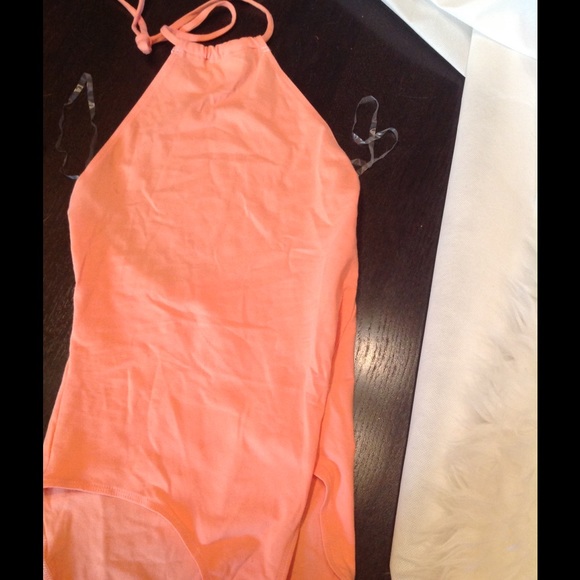 Sale  one Coral AA halter bodysuit!💕 - Picture 2 of 4