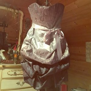 Purple/gray "My Michelle" Size 7 Dress