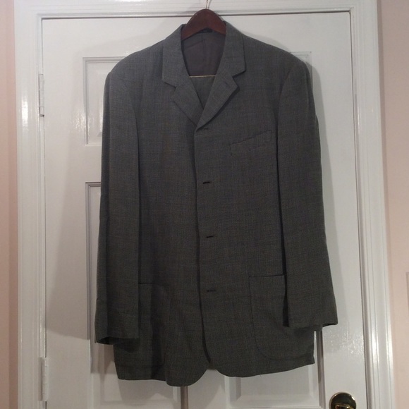 Emporio Armani Houndstooth Two-Piece Suit