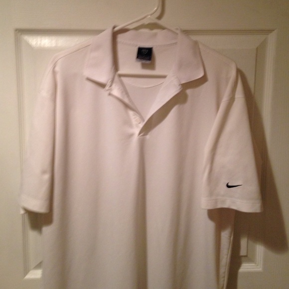 Nike Other - White DRY FIT Nike Polo.