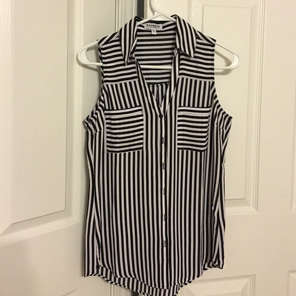 Express sleeveless blouse