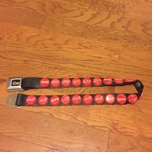 Coke seatbelt belt