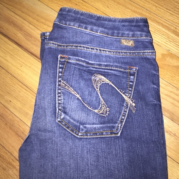 Silver jeans