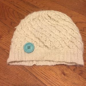 Cream roxy beanie