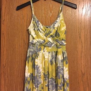 Floor-length maxi dress.