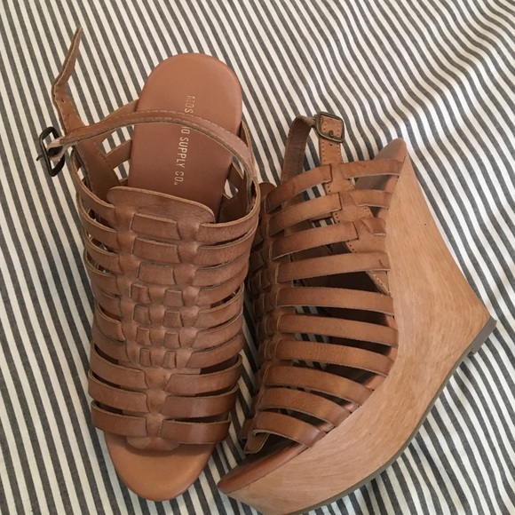 Strappy Wedges