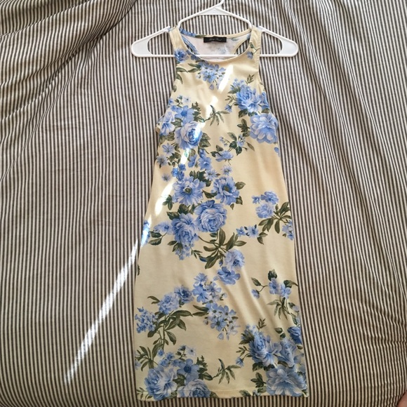 Yellow Floral BodyCon
