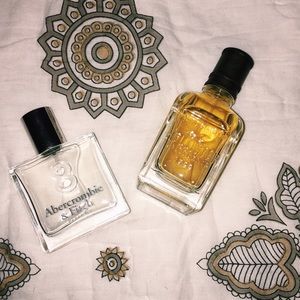 Abercrombie and Hollister Perfume package