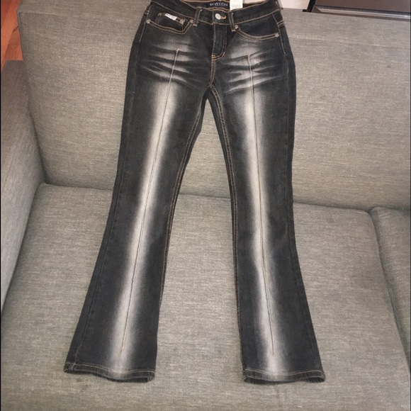 Size 0 Black Boston Jeans 32" Inseam