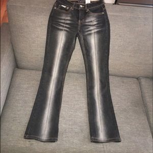 Size 0 Black Boston Jeans 32" Inseam