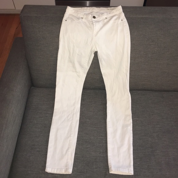 BlankNYC white Skinny Jeans size 28