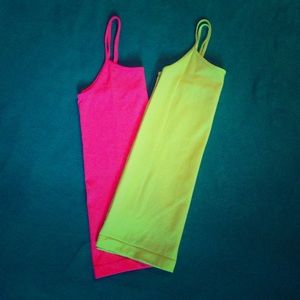 Neon camis