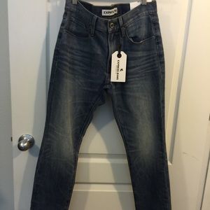 Express brand denim jeans.