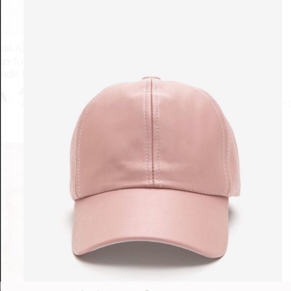 ROSE LEATHER BASEBALL CAP