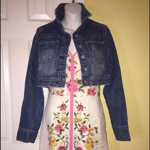 Ann Taylor Floral Dress 100% Linen