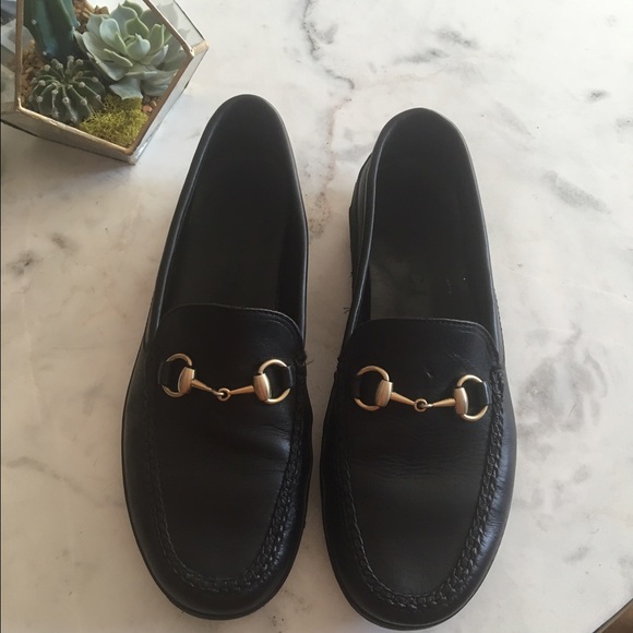 GUCCI horsebit mens loafers 9