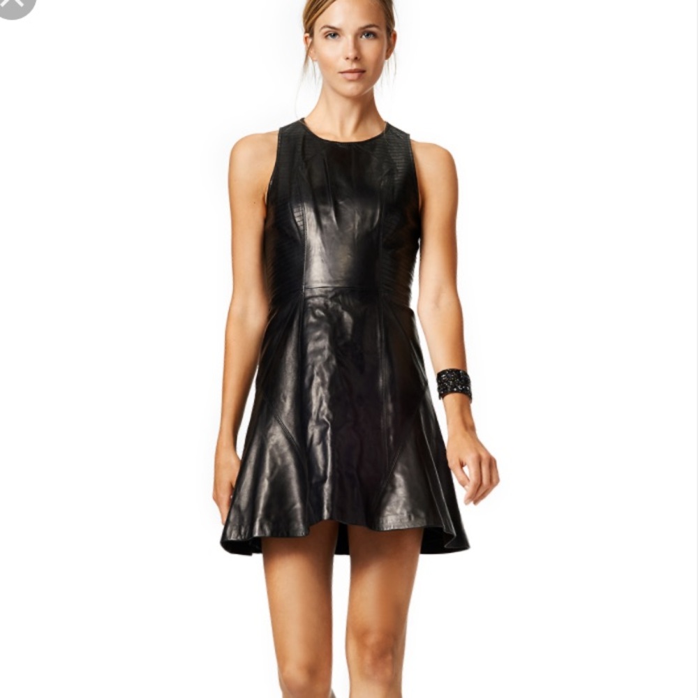 PARKER genuine leather dress