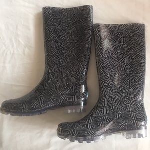 TOMS Woman Rain Boots - Tribal Print