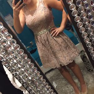 City Triangle Beige Dress