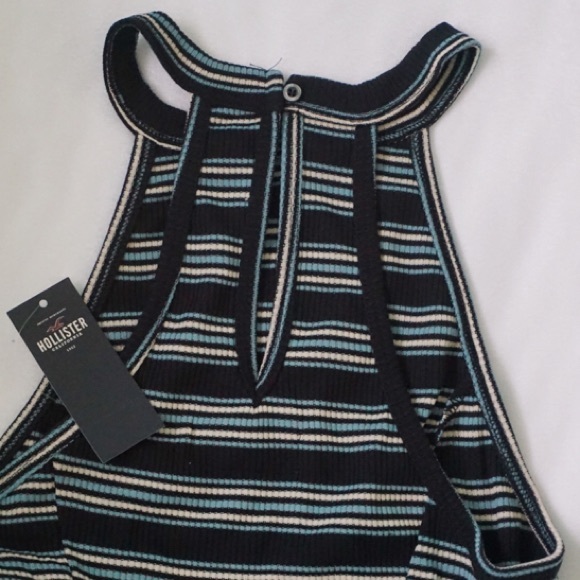 BRAND NEW HOLSTER MUST HAVE HIGHNECK RIBBED DRESS - Picture 3 of 4