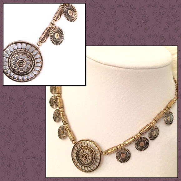 💫One Left!💫🆕Bronze Coin Choker - Picture 2 of 4