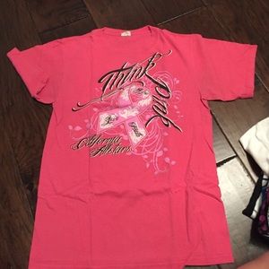 California Allstars bullets breast cancer t-shirt!