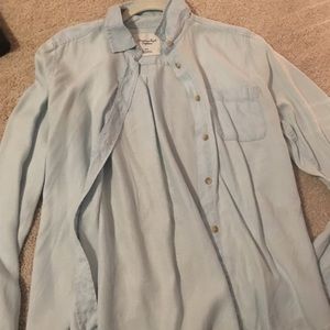 light denim button up