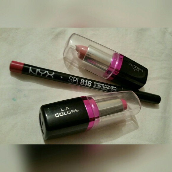 LA Colors Lipsticks + lipliner ?_Sold - Picture 1 of 4