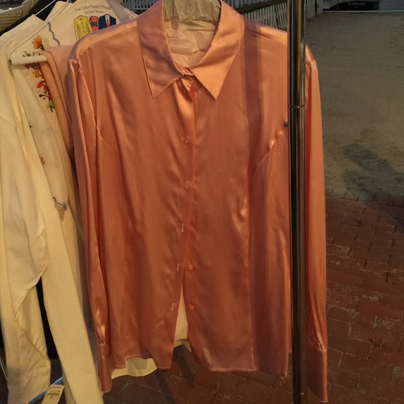 Dusty Pink Escada blouse