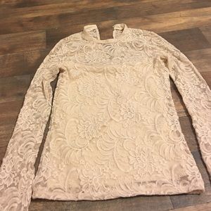 lace long sleeve top