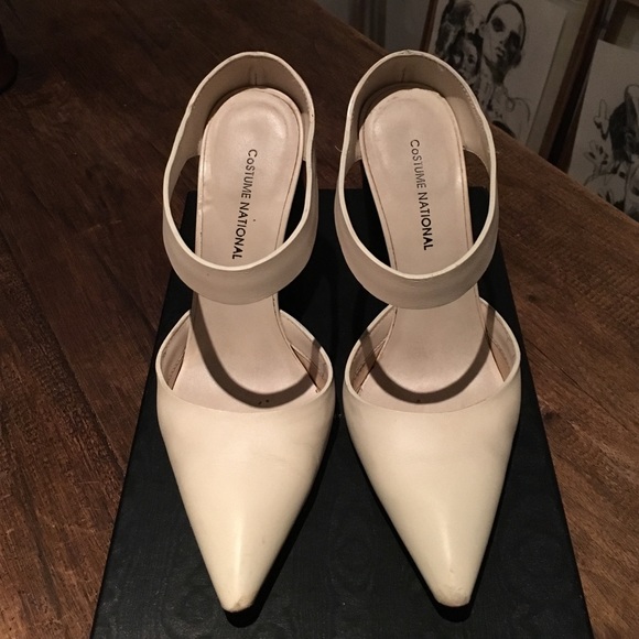 Costume National heeled mules sz 36