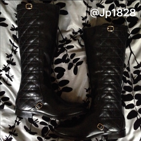 NIB Quilted Riding Boots - Picture 2 of 4