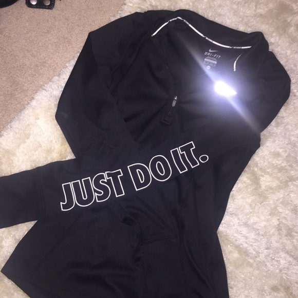 Black Nike Quarter Zip