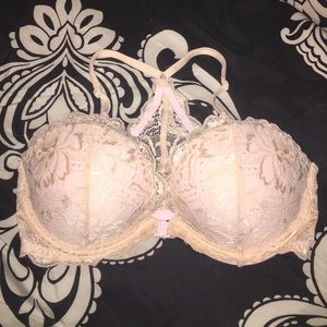 PINK Date Racerback Push Up Bra