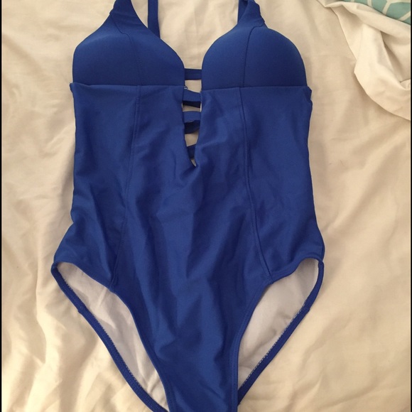 Gorgeous royal blue one piece for the summer