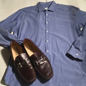 Zara blue shirt