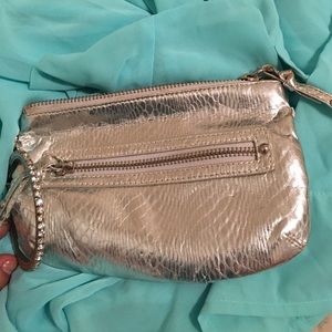 Silver wristlet