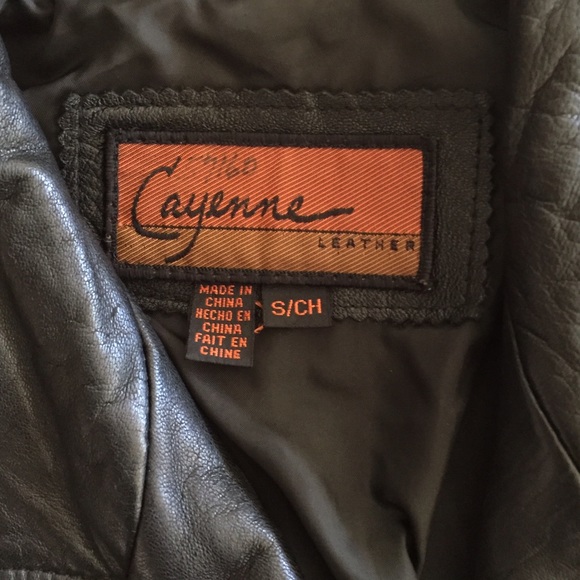 LEATHER jacket - Picture 3 of 4