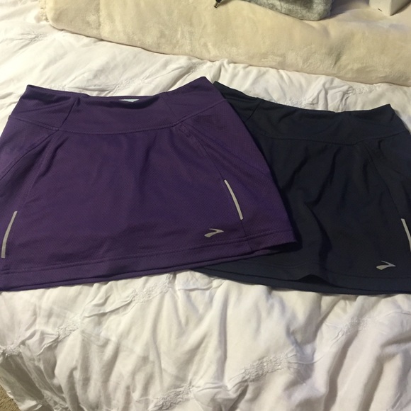 2 brooks tennis skirts